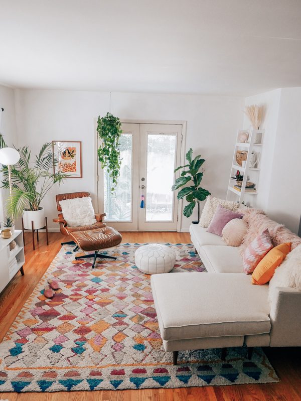 Spring Living Room Refresh | Erika Carlock | Bohemian Lifestyle Blog