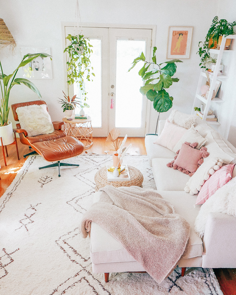 Neutral Living Room Refresh | Erika Carlock | Bohemian Lifestyle Blog