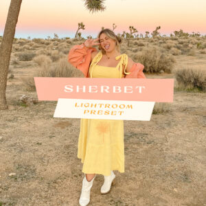 Sherbet Lightoom Preset
